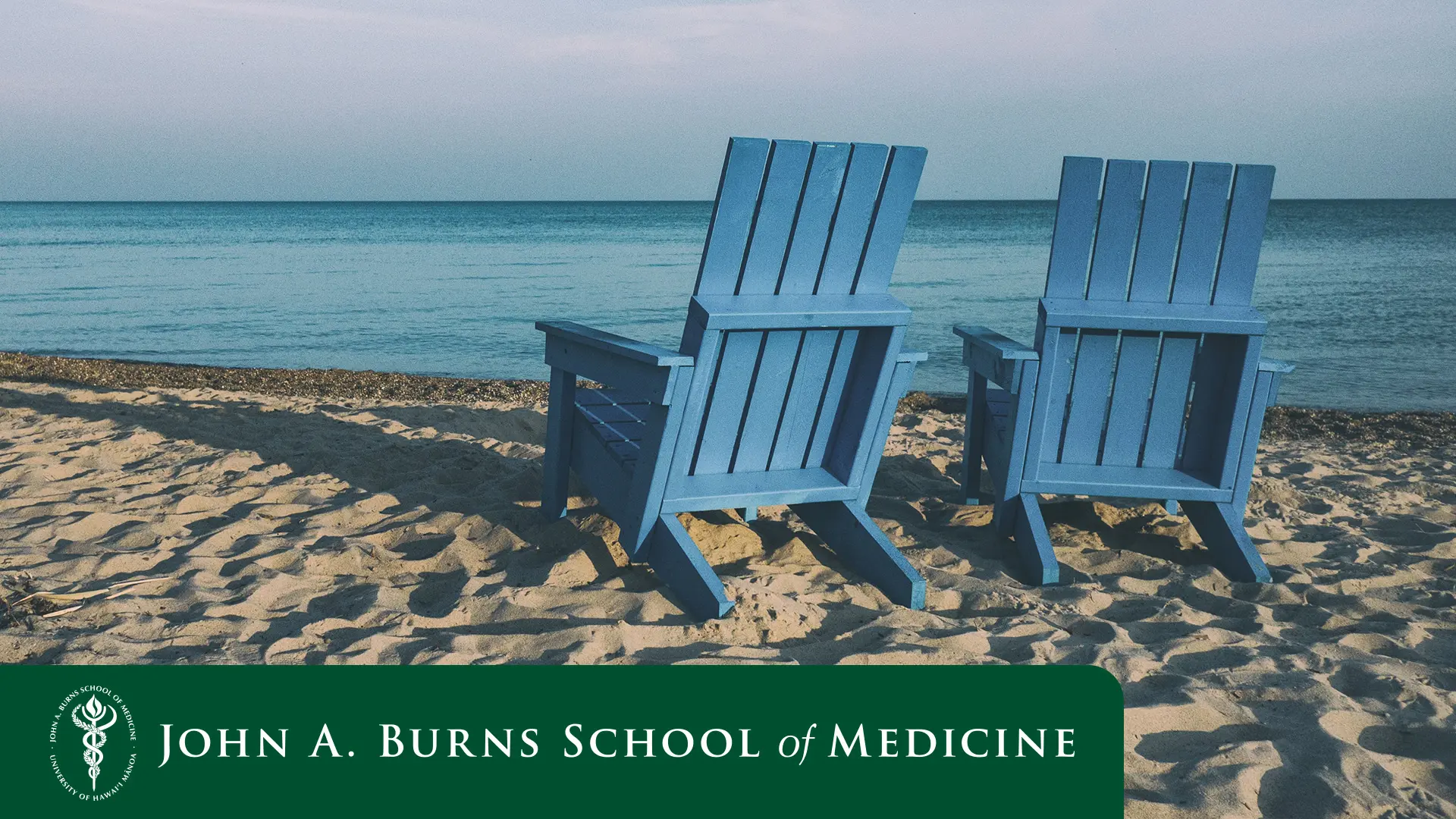 two chairs on the beach